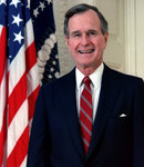 アメリカ合衆国 第41代大統領 ジョージ・H・W・ブッシュ