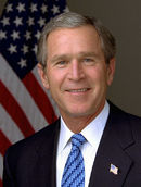 アメリカ合衆国 第43代大統領 ジョージ・W・ブッシュ